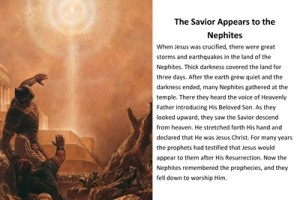Lesson 33 The Savior Appears to the Nephites sm